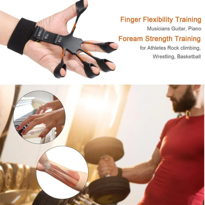 Finger grip strength trainer