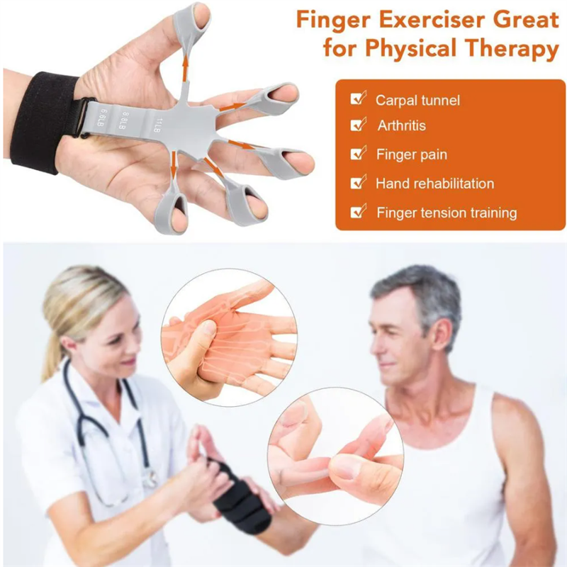 Finger grip strength trainer