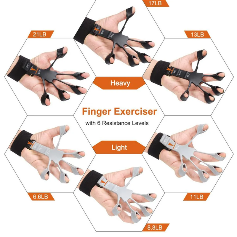 Finger grip strength trainer