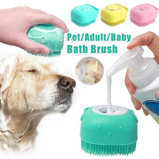 Pet massager for bath